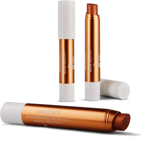 Raysistant liquid eye shadow in metallic bronze